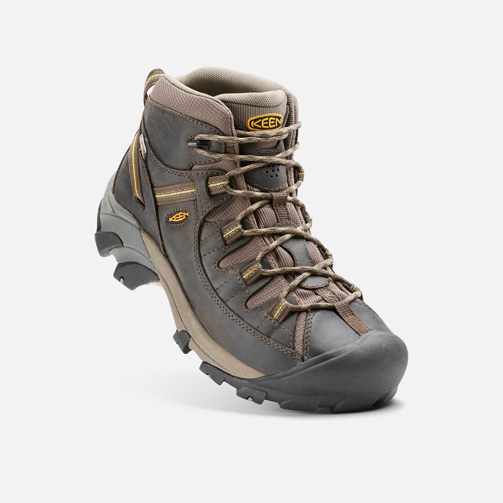 Cizme Keen Romania Barbati Negrii Maro Targhee Ii Waterproof Mid 6237-AWIPR